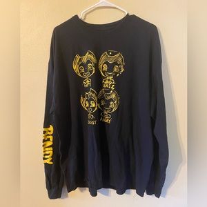 Bendy and the Ink Machine Long Sleeve Shirt Size 2XL